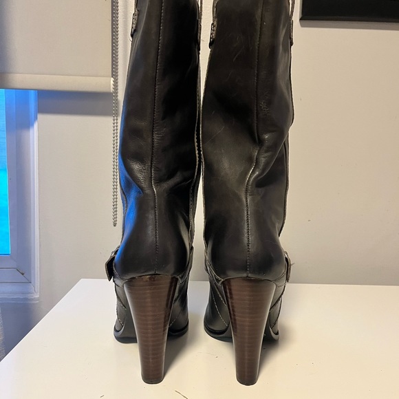 Ralph Lauren Knee-High Leather Boots - Picture 3 of 9